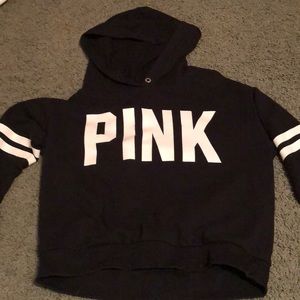 victoria secrets pink hoodie